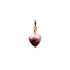 Luxie Jewelry CHARMS DORÉ / Améthyste CHARMS COEUR