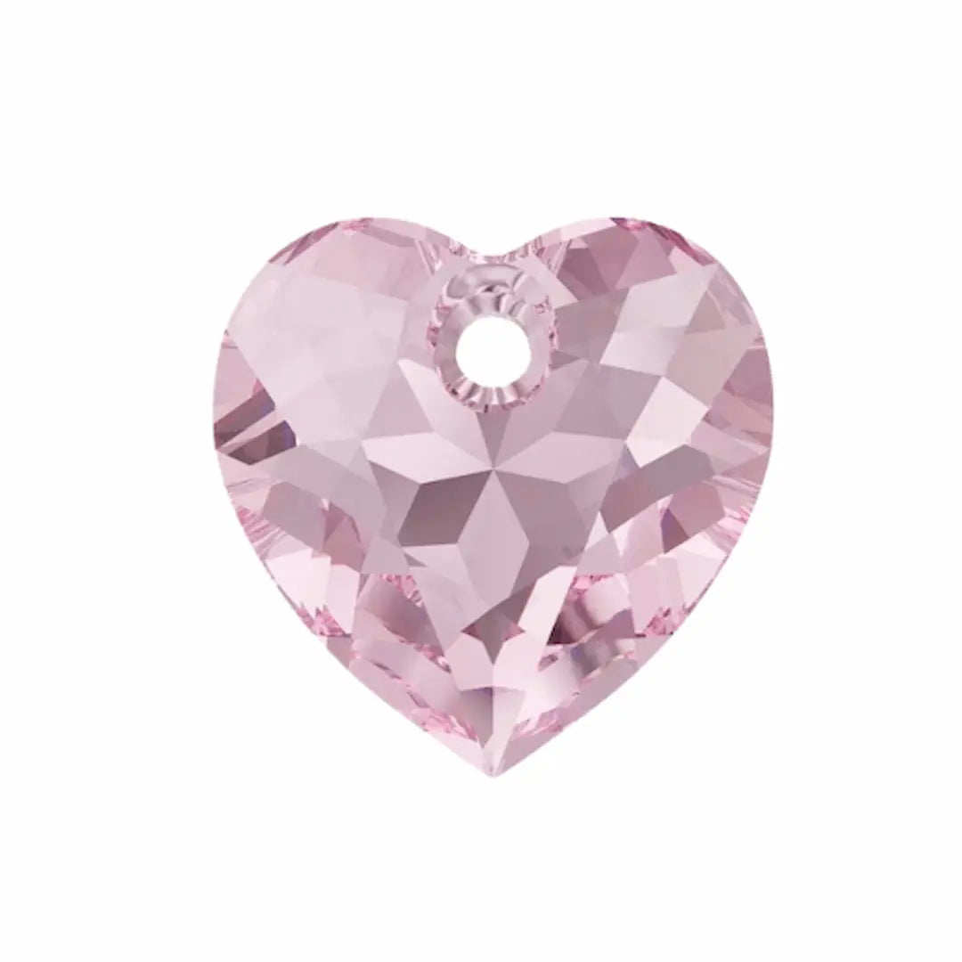 Notre sélection CHARMS Rose Charms Coeur - Swarovski