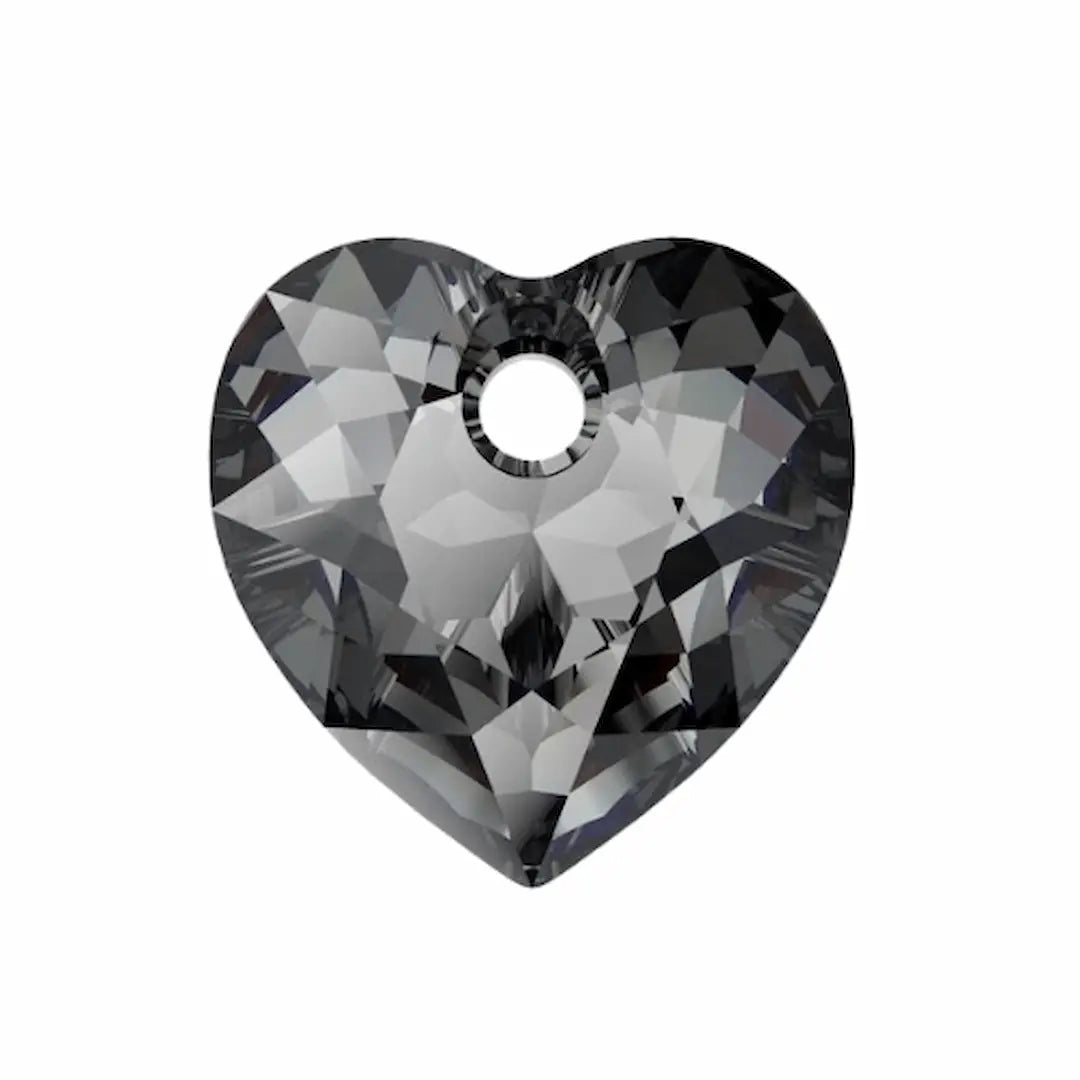 Notre sélection CHARMS Gris Charms Coeur - Swarovski
