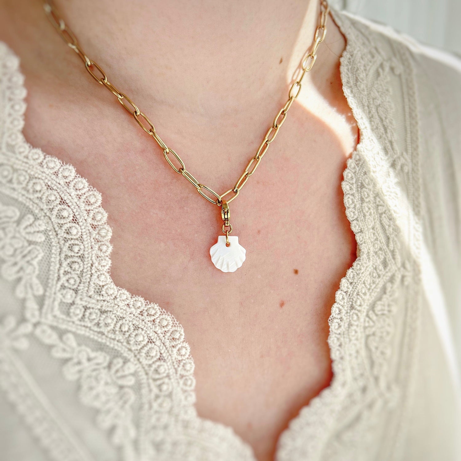 Création Luxie CHARMS CHARMS COQUILLAGE