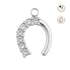 Luxie Jewelry CHARMS ARGENT CHARMS - Fer à cheval
