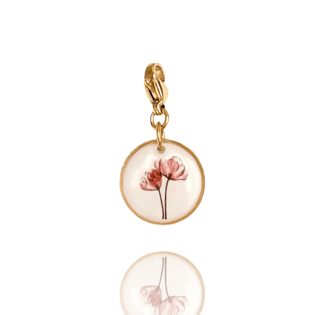 Création Luxie CHARMS DORÉ CHARMS FLORA - À personnaliser