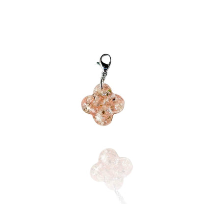 Fleurs séchées - Tissu CHARMS ARGENT CHARMS FORME