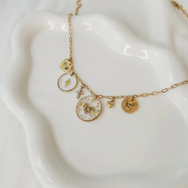 CHARMS GRAVURE PHOTO - ROND 12mm