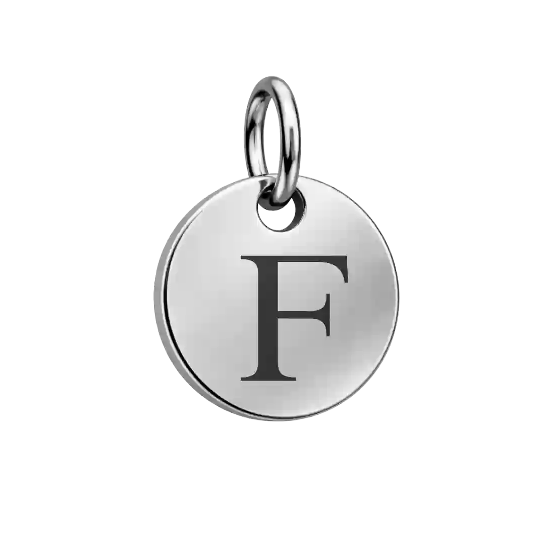 GRAVURE CHARMS ARGENT CHARMS GRAVURE - ROND 15mm