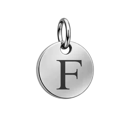 GRAVURE CHARMS ARGENT CHARMS GRAVURE - ROND 15mm
