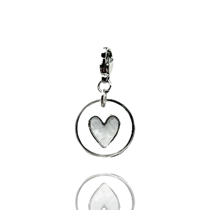 Création Luxie CHARMS ARGENT CHARMS HANAÉ NACRE