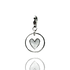 Création Luxie CHARMS ARGENT CHARMS HANAÉ NACRE