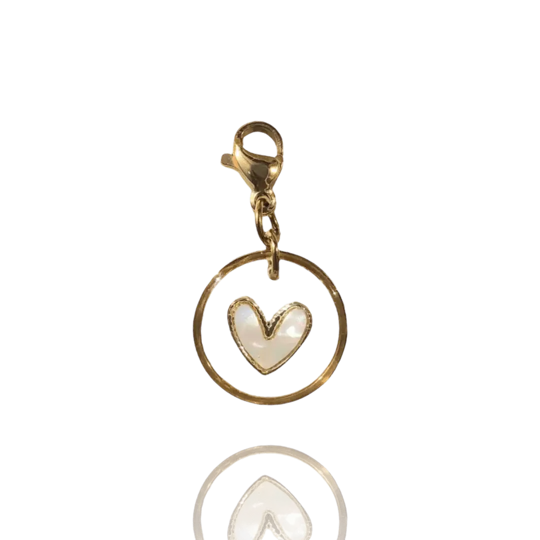 Création Luxie CHARMS DORÉ CHARMS HANAÉ NACRE