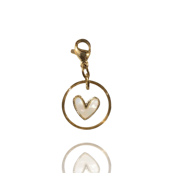 Création Luxie CHARMS DORÉ CHARMS HANAÉ NACRE