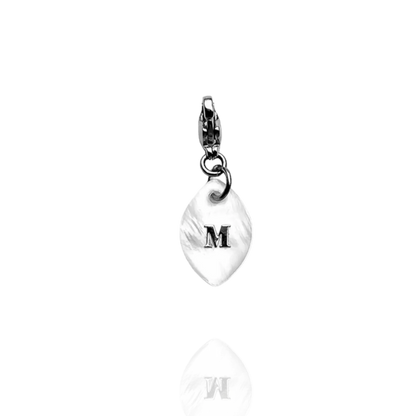 Luxie Jewelry CHARMS ARGENT CHARMS NACRE NAVETTE (à personnaliser)