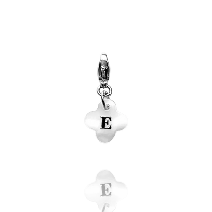 Création Luxie CHARMS ARGENT CHARMS NACRE TRÈFLE