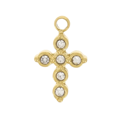 Luxie Jewelry CHARMS DORÉ CHARMS - Petite croix