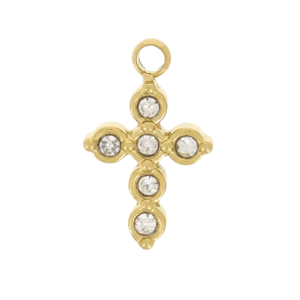 Luxie Jewelry CHARMS DORÉ CHARMS - Petite croix