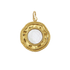 Luxie Jewelry CHARMS DORÉ CHARMS - Rond nacre