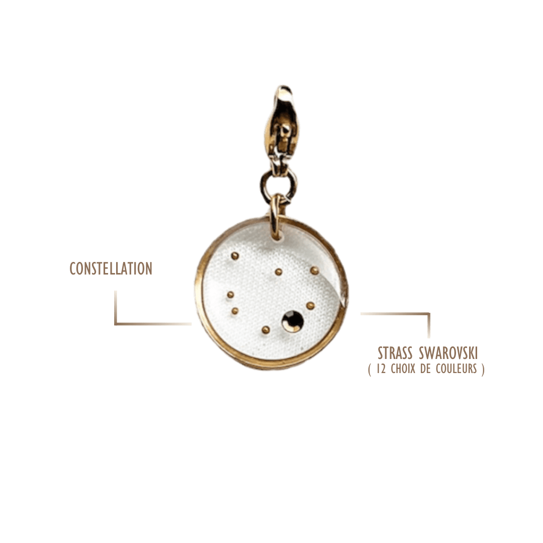 Création Luxie CHARMS DORÉ CHARMS SIGNE ASTROLOGIQUE