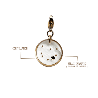 Création Luxie CHARMS DORÉ CHARMS SIGNE ASTROLOGIQUE