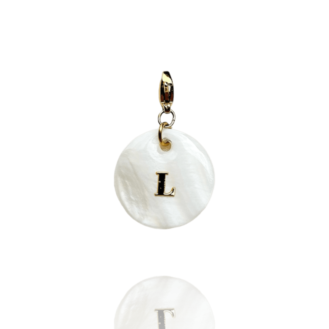 Luxie Jewelry CHARMS DORÉ GRAND CHARMS NACRE (à personnaliser)