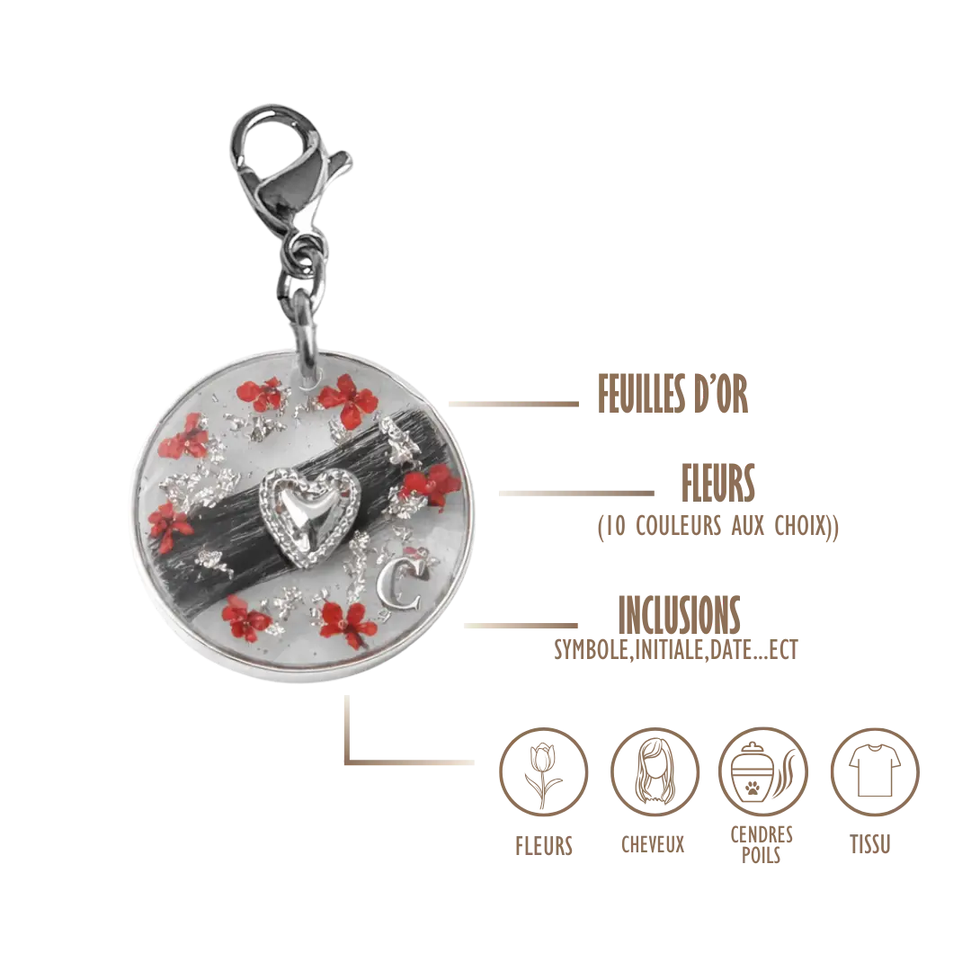 BIJOUX SOUVENIR CHARMS ARGENT GRAND CHARMS SOUVENIR