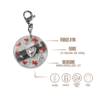 BIJOUX SOUVENIR CHARMS ARGENT GRAND CHARMS SOUVENIR