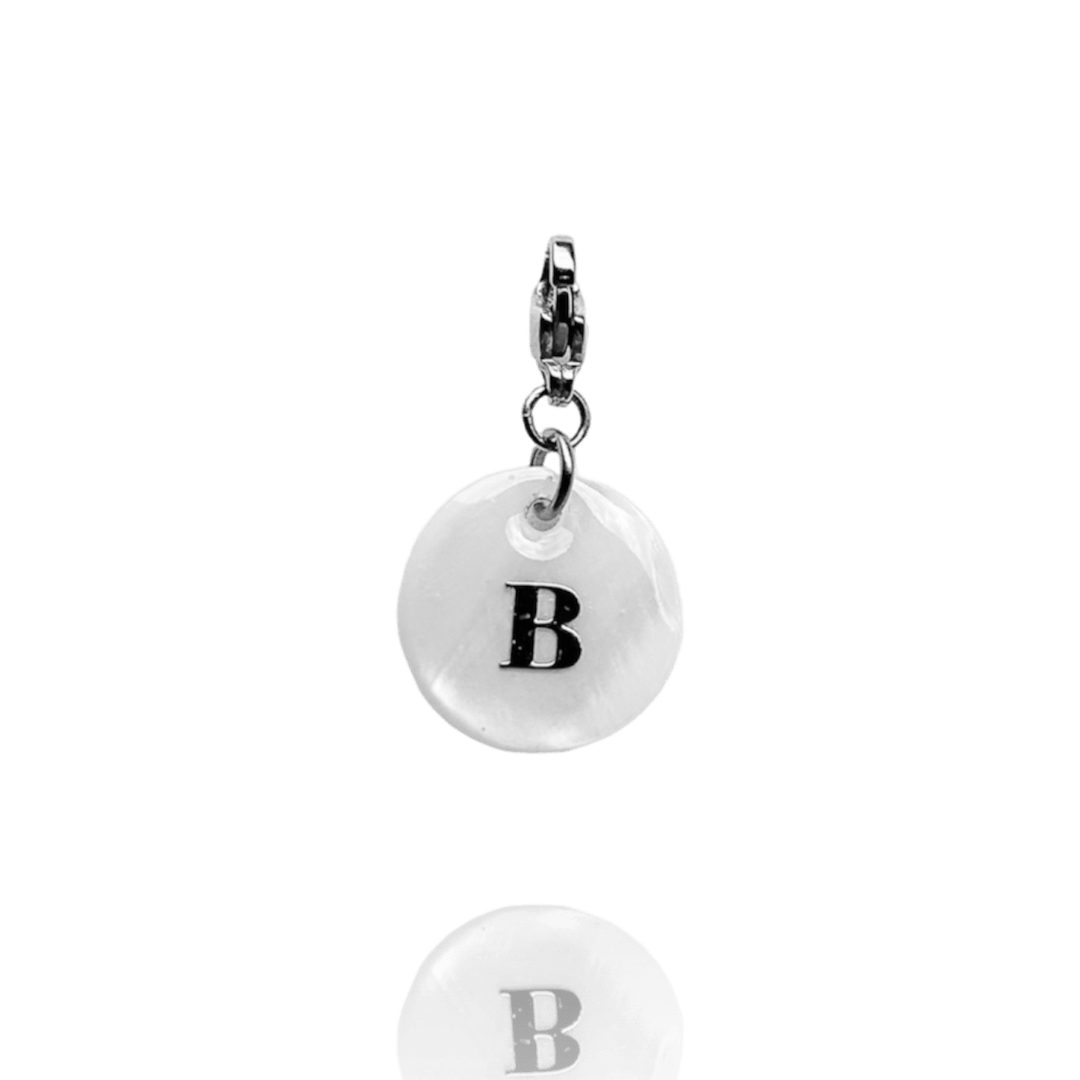 Luxie Jewelry CHARMS ARGENT MOYEN CHARMS NACRE (à personnaliser)