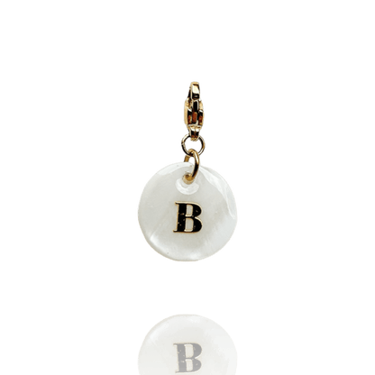 Luxie Jewelry CHARMS DORÉ MOYEN CHARMS NACRE (à personnaliser)