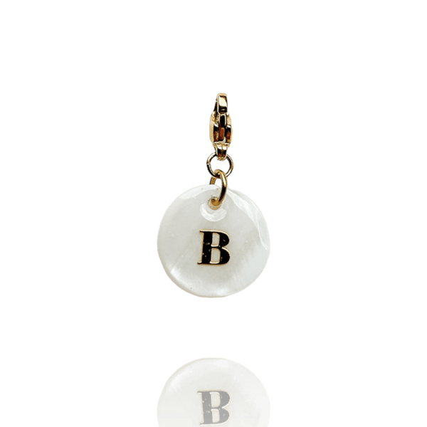 Luxie Jewelry CHARMS DORÉ MOYEN CHARMS NACRE (à personnaliser)