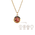 BIJOUX SOUVENIR COLLIERS DORÉ COLLIER ANYA