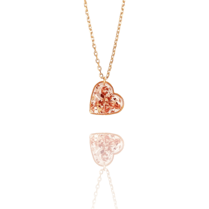 BIJOUX SOUVENIR COLLIERS DORÉ COLLIER COEUR