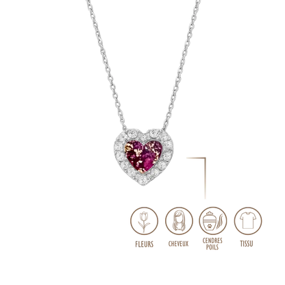 BIJOUX SOUVENIR COLLIERS ARGENT COLLIER COEUR