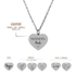 GRAVURE COLLIERS ARGENT COLLIER COEUR GRAVURE