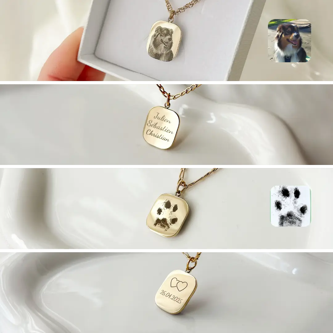 Création Luxie COLLIERS DORÉ COLLIER EMMA