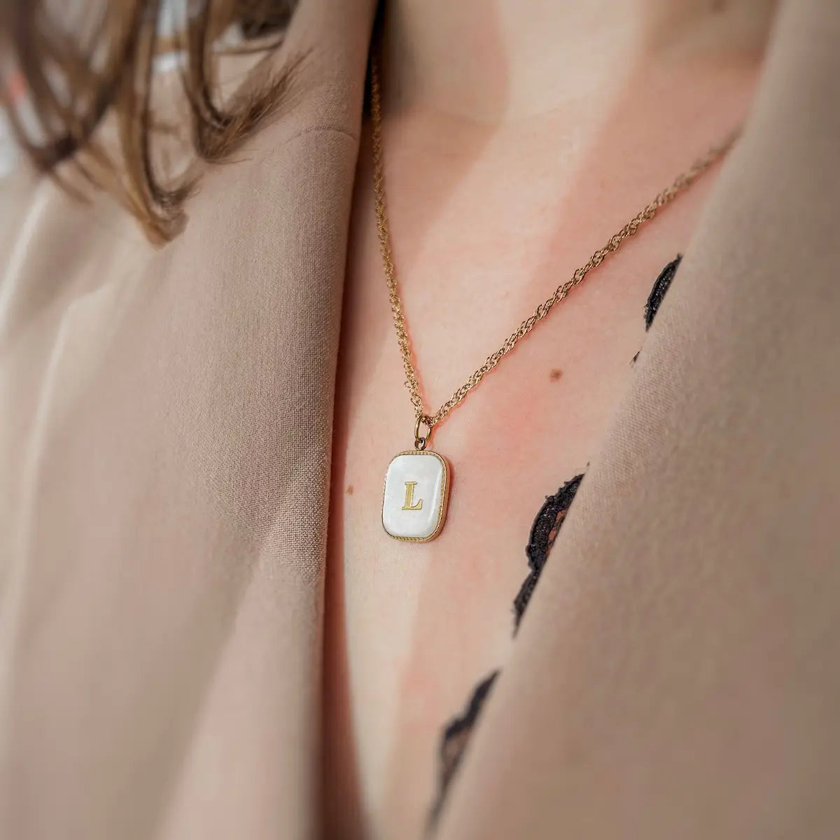 Création Luxie COLLIERS DORÉ COLLIER EMMA