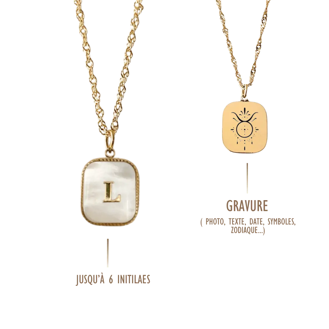 Création Luxie COLLIERS DORÉ COLLIER EMMA