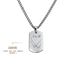 GRAVURE COLLIERS ARGENT COLLIER FLORIAN GRAVURE