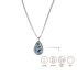 BIJOUX SOUVENIR COLLIERS ARGENT COLLIER GOUTTE