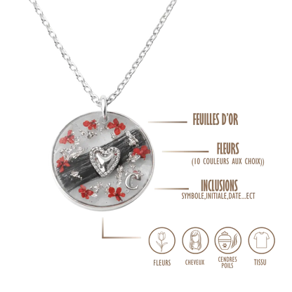 BIJOUX SOUVENIR COLLIERS ARGENT COLLIER GRAND SOUVENIR