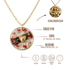 BIJOUX SOUVENIR COLLIERS DORÉ COLLIER GRAND SOUVENIR