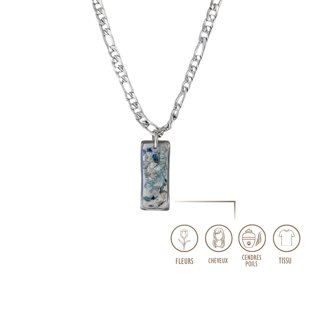 BIJOUX SOUVENIR COLLIERS ARGENT COLLIER HOMME - LUCA