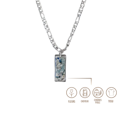 BIJOUX SOUVENIR COLLIERS ARGENT COLLIER HOMME - LUCA