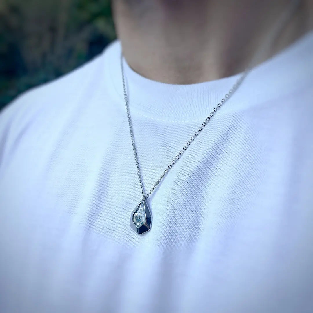 BIJOUX SOUVENIR COLLIERS ARGENT COLLIER HOMME -  MICHAËL