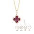 BIJOUX SOUVENIR COLLIERS DORÉ COLLIER LANA