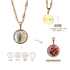 GRAVURE & SOUVENIR COLLIERS DORÉ COLLIER LÙA