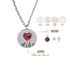 GRAVURE & SOUVENIR COLLIERS Argent COLLIER PETIT ALBA
