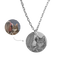 GRAVURE COLLIERS ARGENT COLLIER PETIT PAULA - GRAVURE ( photo / texte / date)