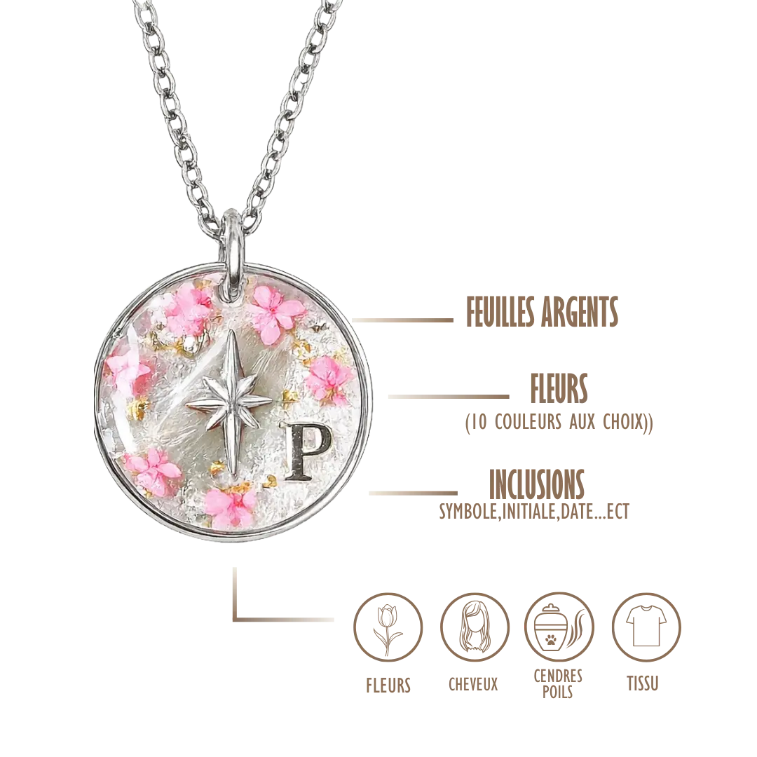 BIJOUX SOUVENIR COLLIERS ARGENT COLLIER PETITE SOUVENIR