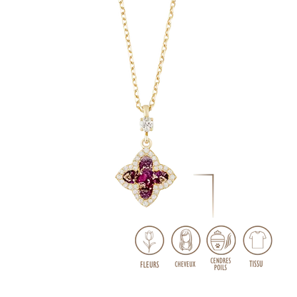 BIJOUX SOUVENIR COLLIERS DORÉ COLLIER SANA