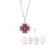 BIJOUX SOUVENIR COLLIERS ARGENT COLLIER TRÈFLE