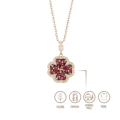 BIJOUX SOUVENIR COLLIERS DORÉ COLLIER TRÈFLE