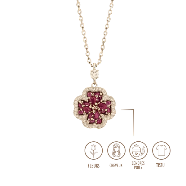 BIJOUX SOUVENIR COLLIERS DORÉ COLLIER TRÈFLE
